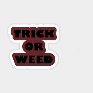 Trick or Treat Sticker